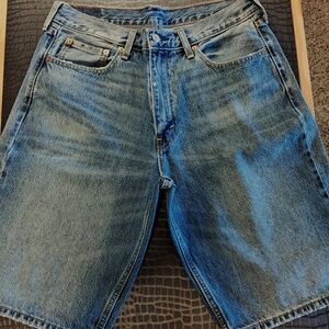 Levi's 469 Men's Jean Shorts 33w Blue